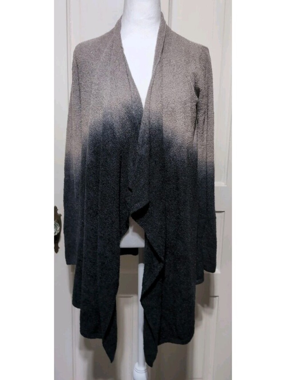 Barefoot Dreams Bamboo Cozy Ombre Calypso Wrap Cardigan Woman S/M(1642)G